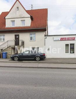Einfamilienhaus mit großem Garten und angrenzendem Café in Bochingen (Gesamtfläche 204 qm) - Oberndorf (Neckar)