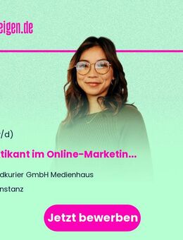 Praktikant (m/w/d) im Online-Marketing - Konstanz