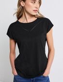 STREET ONE Shirttop mit Deko-Tape in 00000