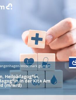 Erzieher*in, Heilpädagog*in, Sonderpädagog*in in der Kita Am Erdbeerfeld (m/w/d) - Wedemark