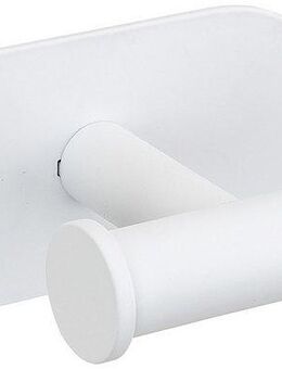 WENKO Doppelhaken Turbo-Loc® Modell Duo Orea, aus Edelstahl für Handtücher, Befestigen ohne Bohren