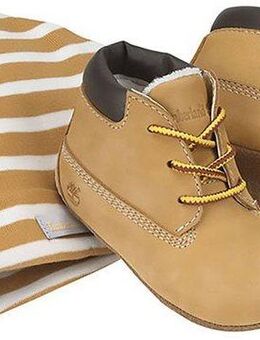 Timberland Crib Bootie with Hat Set Babystiefel Geschenkset Babys