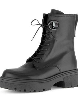 Gabor Schnürstiefelette, Blockabsatz, Schnürboots mit Best Fitting-Ausstattung