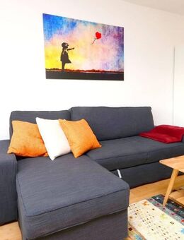 Möblierte 2-Zimmer Wohnung mit Internet und Balkon in Schierstein - Wiesbaden