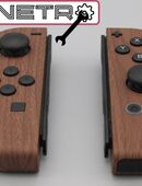 Nintendo Switch Joy Con Holz (Holzoptik) - Controller JoyCon wood in 09661