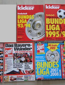 Fußball Bundesliga Sonderhefte Kicker Sportbild 6 Hefte - Coesfeld