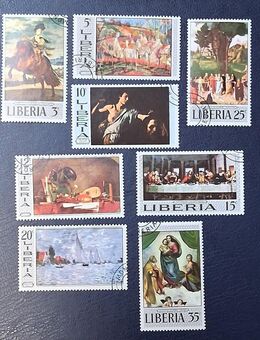 Liberia 1969 Gemälde Satz komplett gestempelt - Görlitz