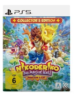 Nikoderiko: The Magical World Directors Cut - Collectors Edition PlayStation 5, Mit Artbook, OST-CD, physischem Spiel und sammelbarer Schubbox.