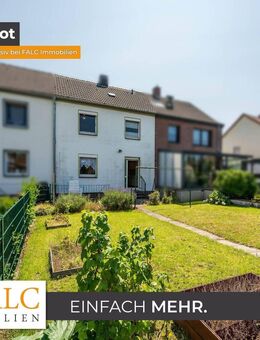 Reihenmittelhaus mit Garten - familienfreundlich, ruhig gelegen, voller Möglichkeiten - Herten