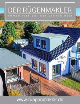 Modernisiertes Zweifamilienhaus und separater Bungalow in Wassernähe in 18556 Breege auf Rügen - Breege