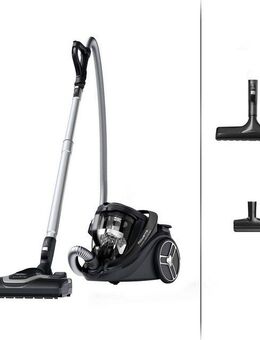 Rowenta Bodenstaubsauger RO7935 Silence Force Cyclonic Parkett, 500 W, beutellos, mit nur 59 dB(A), 12 m Aktionsradius, Staubbehältervolumen 2,5 Liter