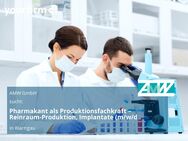 Pharmakant als Produktionsfachkraft – Reinraum-Produktion, Implantate (m/w/d - Warngau
