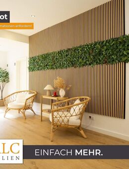 Einzigartig am Markt: Zwei Wohnungen mit vier Serviceapartments und eigener Kegelbahn - Mönchengladbach