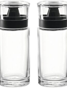 LEONARDO Menage-Set Öl- und Essigspender CUCINA, (Set, 2-tlg), Essig- und Ölflaschen-Set aus Glas, spülmaschinengeeignet