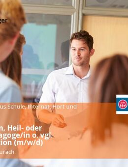 Erzieher/in, Heil- oder Sozialpädagoge/in o. vgl. Qualifikation (m/w/d) - Herzogenaurach