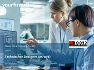 Technischer Designer (m/w/d) - Deizisau