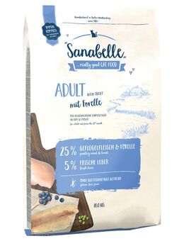 Sparpaket Sanabelle 2 x 10 kg - Adult mit Forelle