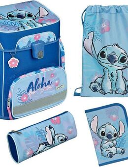 Scooli Schulranzen EasyFit, Lilo & Stich (Set, 5-tlg)