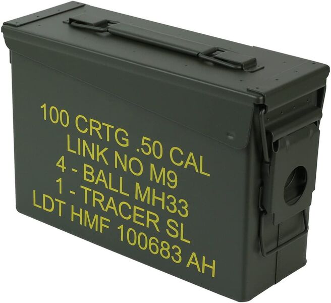 HMF Munitionskiste US Ammo Box Metallkiste L27,5cm #70010 - Birkenfeld (Baden-Württemberg)