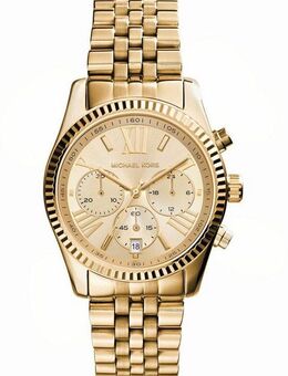 MICHAEL KORS Chronograph LEXINGTON MK7378, Quarzuhr, Armbanduhr, Damenuhr, Stoppfunktion, Edelstahlarmband