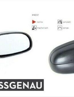 AUSSENSPIEGEL SPIEGEL RECHTS MECH. CITROEN SAXO S0 S1 8148 KT NEU - Dortmund Wickede