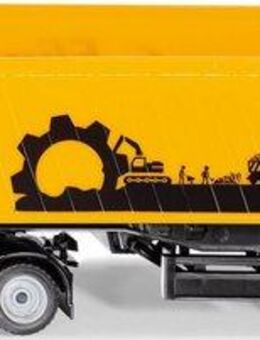 Siku Spielzeug-LKW SIKU Super, Mercedes Actros mit Fliegl Muldenkipper (3537)