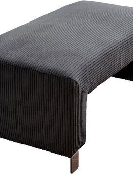 exxpo - sofa fashion Polsterhocker Intenso, Hocker, modern, wahlweise in Leder oder Textil, hohe Bodenfreiheit, frei im Raum stellbar, hoher Sitzkomfort