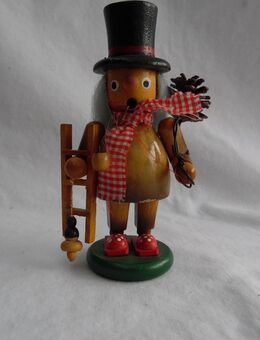 Räuchermännchen Schornsteinfeger Holz 14 cm - Kolkwitz