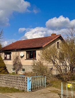 HORN IMMOBILIEN ++ RESERVIERT++Einfamilienhaus in Grambow, sehr ruhige Lage und viel Platz - Grambow (Landkreis Vorpommern-Greifswald)