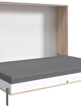 Wimex Schrankbett Juist Schrankklappbett Gästebett horizontal klappbar, 3 Liegeflächen, mit Lattenrost, Made in Germany