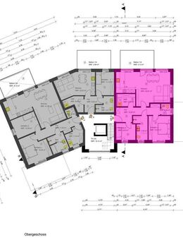 3-Zimmer-Wohnung im Obergeschoss mit Balkon und offener Wohnküche - Uelsen