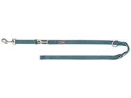 Trixie Premium Verlängerungsleine, petrol - Größe XS - S: 200 cm lang, 15 mm breit