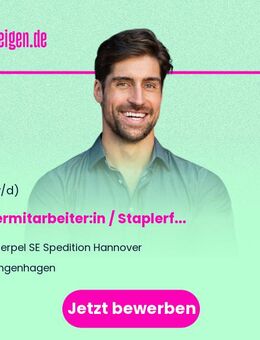 Lagermitarbeiter:in / Staplerfahrer:in Umschlaghalle (m/w/d) - Langenhagen