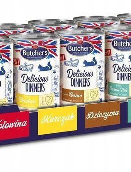 Premium Butcher's Nassfutter für Katzen, 10 x 400 g Made in UK 5903815518089 Katzenfutter - Wuppertal