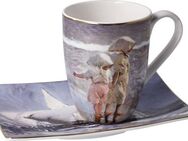 Goebel Tasse Künstlertasse Joaquin Sorolla - "Schwestern am Strand", Fine China-Porzellan, 350 ml