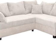 COLLECTION AB Ecksofa Parma L-Form, mit Schlaffunktion und Bettkasten, inklusive Kissen, Bonellfederkern