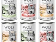 Wolf of Wilderness Adult - Mixpaket - 6 x 400 g: 2x Geflügel mit Huhn, 2x Geflügel mit Lamm, 2x Geflügel mit Rind