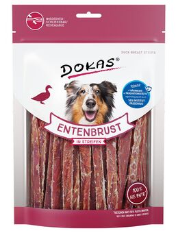 Dokas Fleischsnack - Sparpaket: 2 x 250 g Entenbrust in Streifen
