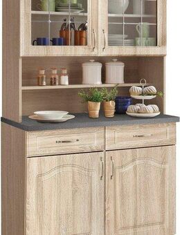 wiho Küchen Küchenbuffet Linz 100 cm breit, in Landhaus-Optik