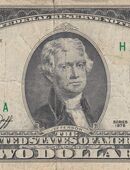 Amerika/USA Banknote 2 Dollars USD/$ - ein seltener Geldschein aus 1976 + TOP in 51149