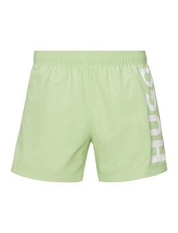 HUGO Badeshorts ABAS seitlich mit großem HUGO Logo-Print
