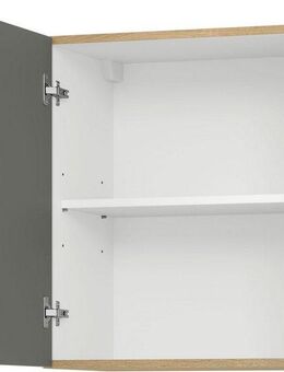 KOCHSTATION Hängeschrank "KS-Scafa", wahlweise Türschlag rechts oder links in meheren Breiten, Höhe 60 cm, wahlweise Türschlag rechts oder links