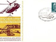 DDR: MiNr. PP 419, 27.10.1973, "Tag der Aerophilatelisten", private Ganzsache (Postkarte), Sonderstempel - Brandenburg (Havel)