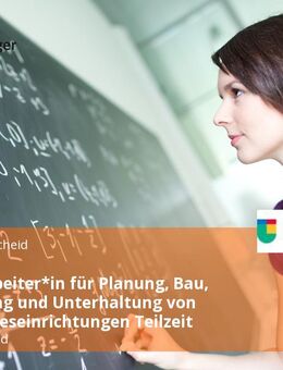 Sachbearbeiter*in für Planung, Bau, Einrichtung und Unterhaltung von Kindertageseinrichtungen Teilzeit - Lüdenscheid