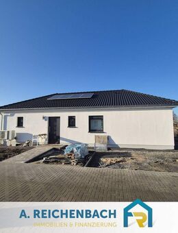Erstbezug! Wohnen am Mühlfeldsee - Einfamilienhaus im Bungalowstil in Löbnitz zu vermieten! - Löbnitz (Sachsen)