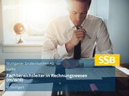 Fachbereichsleiter:in Rechnungswesen (m/w/d) - Stuttgart