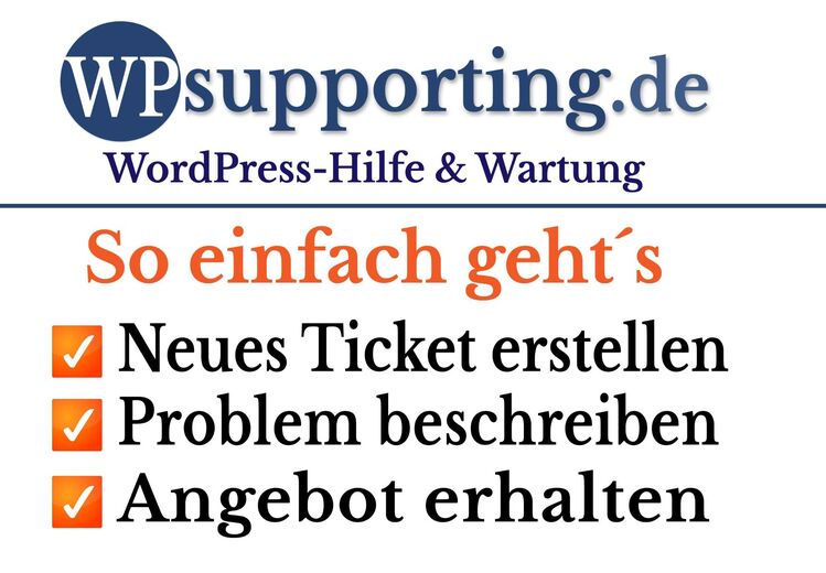 Unterstützung u. Hilfe: Wordpress Webseiten, Homepage, Webdesign - Gaimersheim