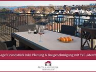 Top Lage! Grundstück inkl. Planung & Baugenehmigung mit Teil-Meerblick - Stralsund