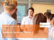 Erzieher:in / Springkraft (m/w/d) - Engstingen
