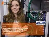 IT-Systemadministrator (m/w/d) / Fachinformatiker (m/w/d) für Systemadministration für Installation und Kundensupport - Hildesheim